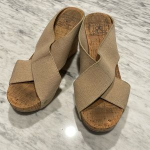 Lucky brand wedge sandles